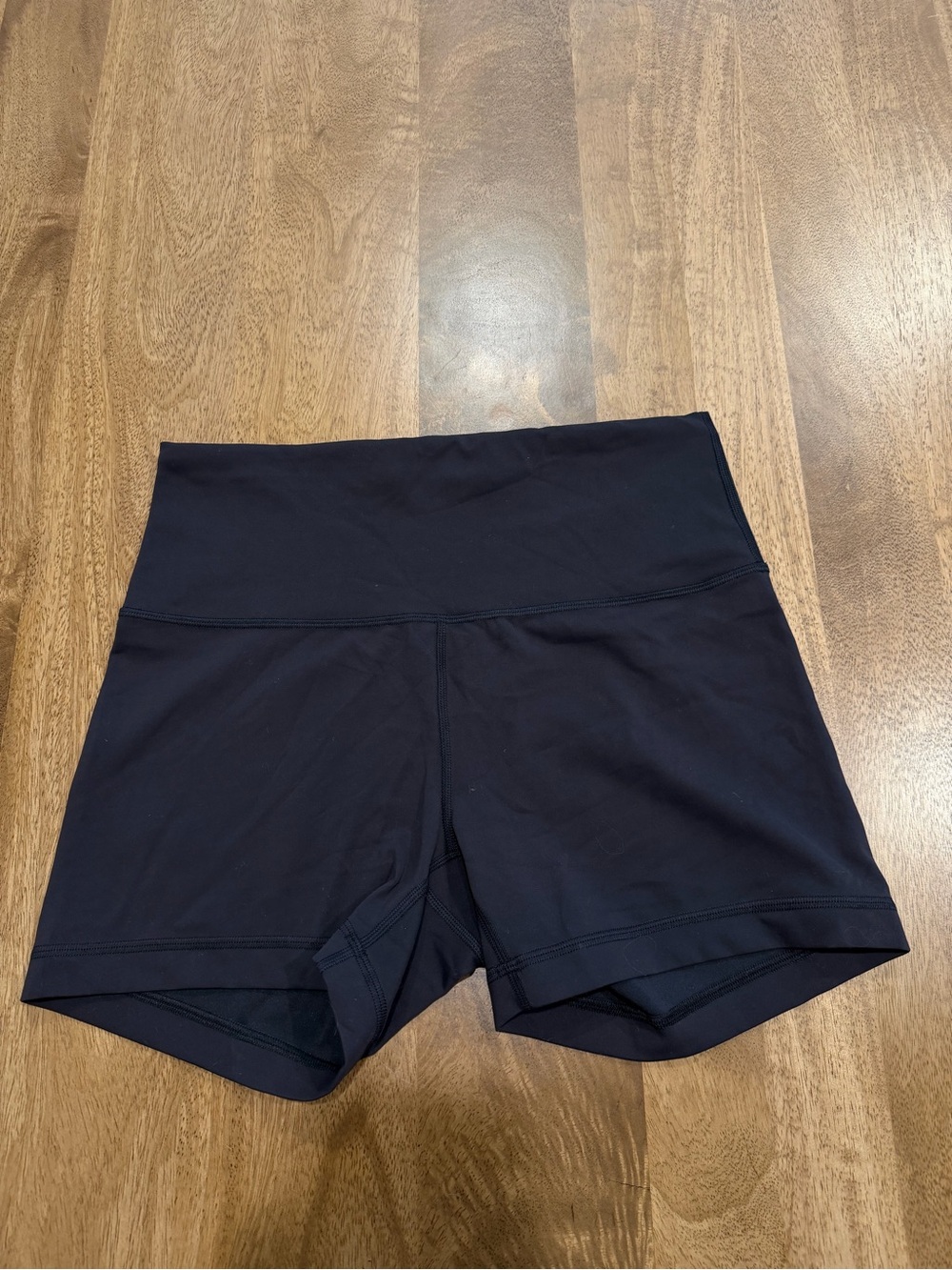 Lululemon High-Waist Black biker Shorts